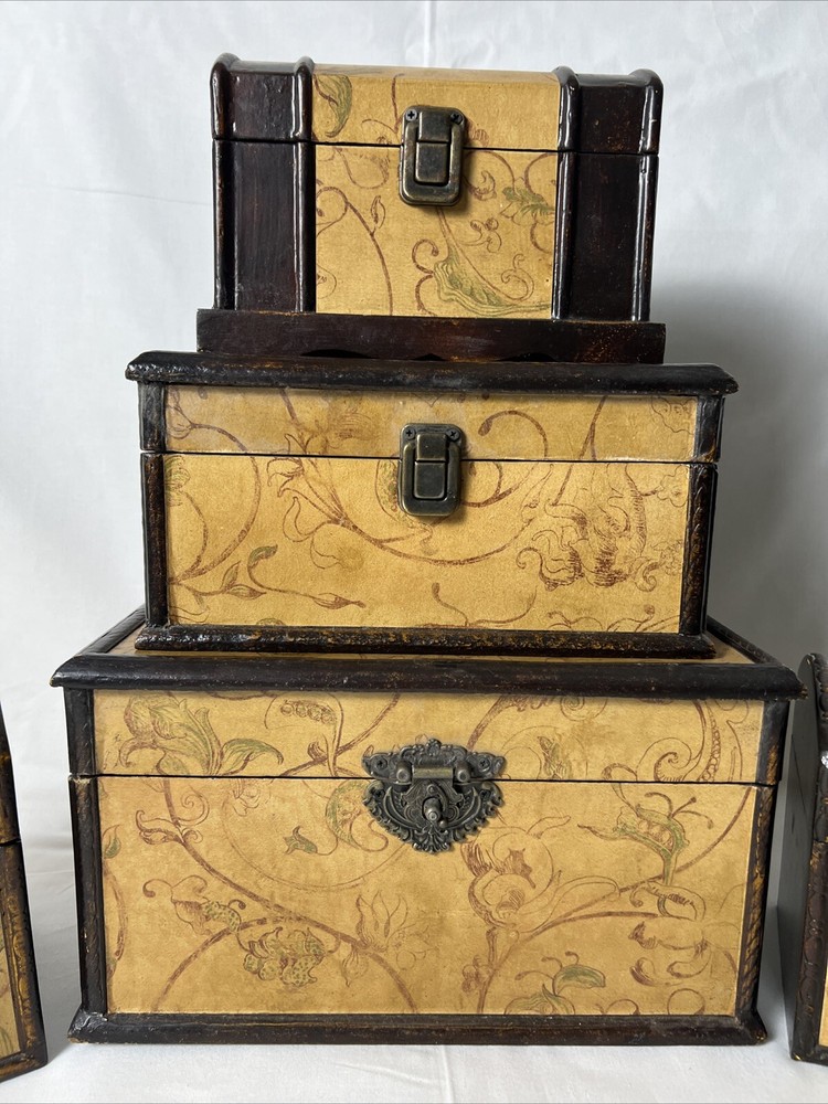 Tuscan Home Antique Storage Box Set