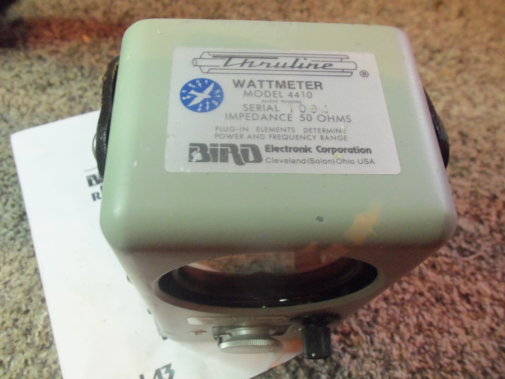 Bird 4410 Thruline Watt Meter / NICE / Bird 43 Type