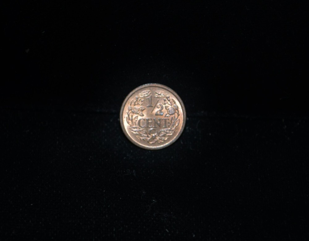 1911 Netherlands 1/2 Cent KM 138 #CR10267