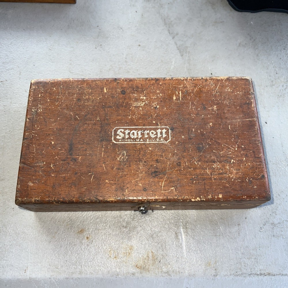 Starrett #196 Plunger Back Indicator Set