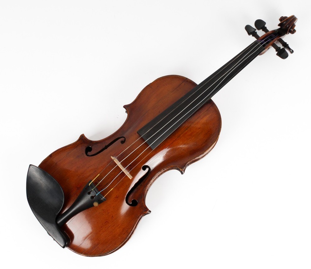 Francesco Ruggeri Model Violin, Alligator Leather Case