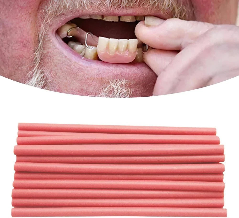 Tooth Repair Kit-Gum Material for Making Temporary Partial or Full Denture,Tooth
