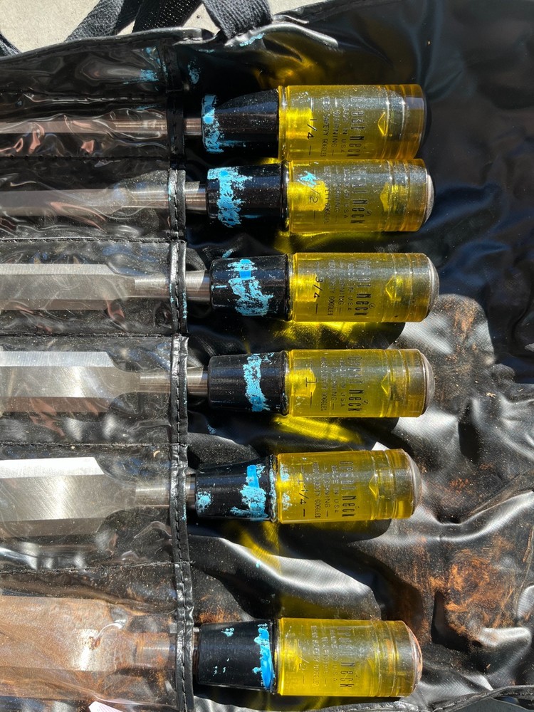 NOS GREAT NECK CHISEL TOOL SET +++++++++++++++++++++++++++++++