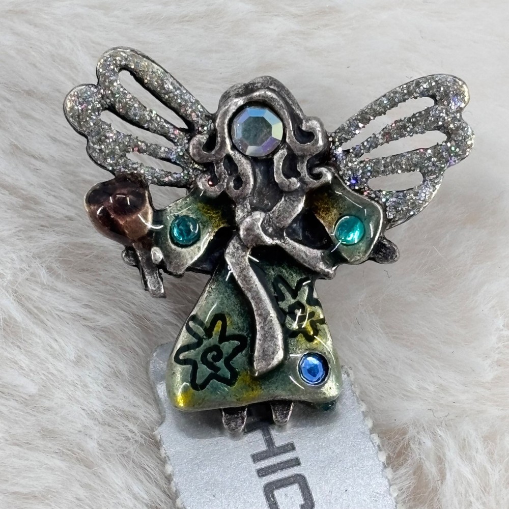 Chicos Nurture Guardian Angel Lapel Pin