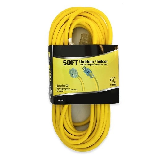 12 Gauge 50' Extention Cord