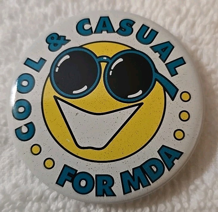 Vintage Cool And Casual for MDA Button (1A7)
