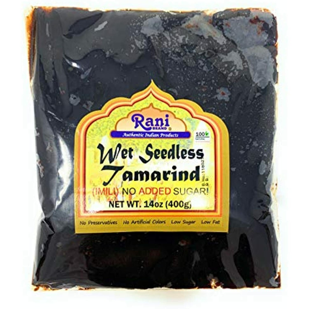 Rani Tamarind, Wet Seedless Block/Slab (Imli) 14oz (400g)