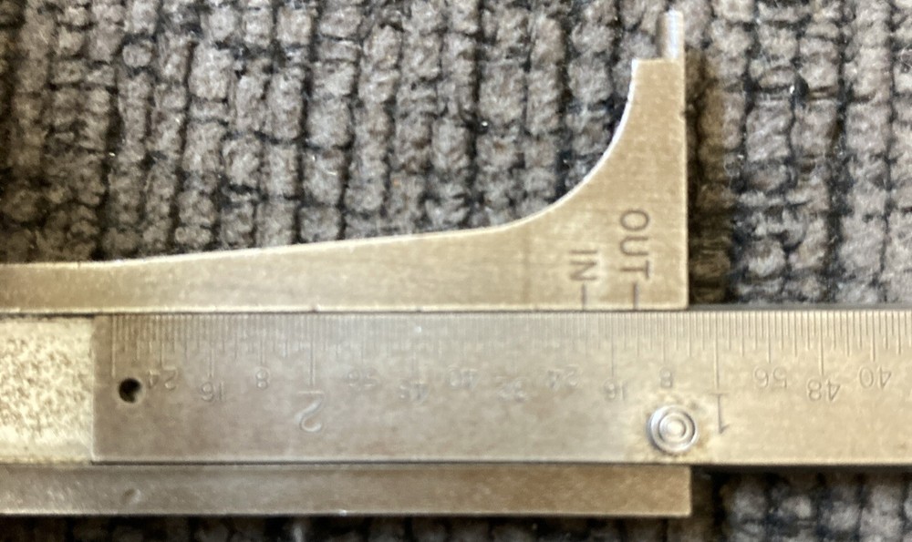 General No.733 Pocket Slide Caliper Inside Measure Machinist Tool