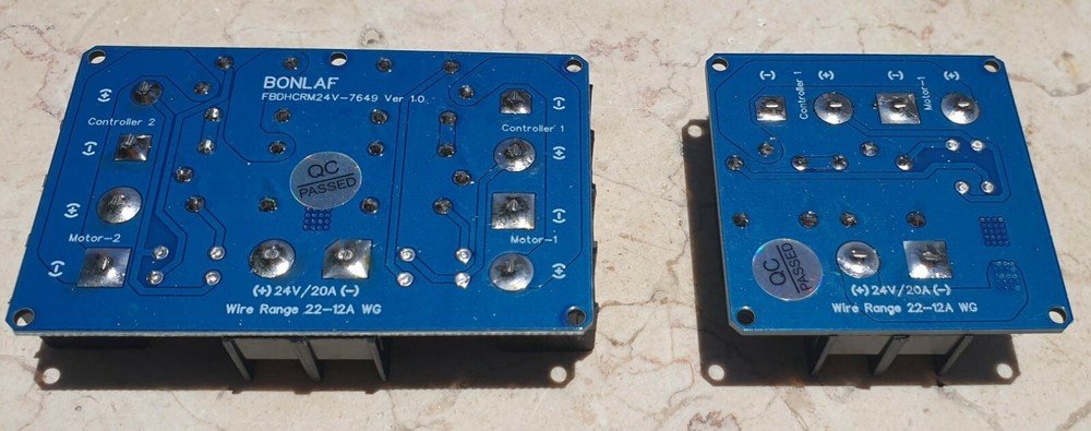 24V 20A Dual Channel Relay Module Solar PV Panel Sun Tracking Control Board DIY