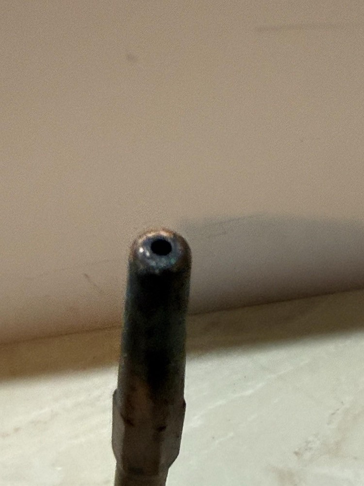 Vintage Cutting Torch Tip Angled 12” Copper Brass