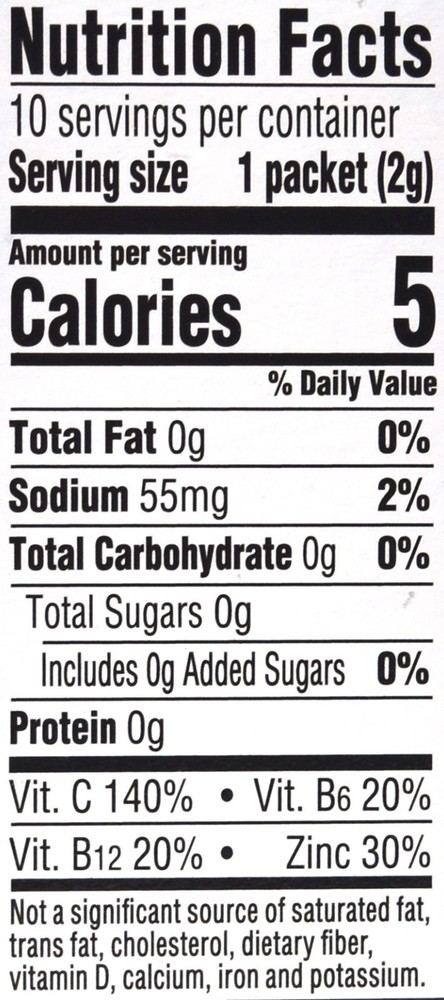 8 10-Packet Boxes Crystal Light Immunity Support Orange Tangerine Drink Mix