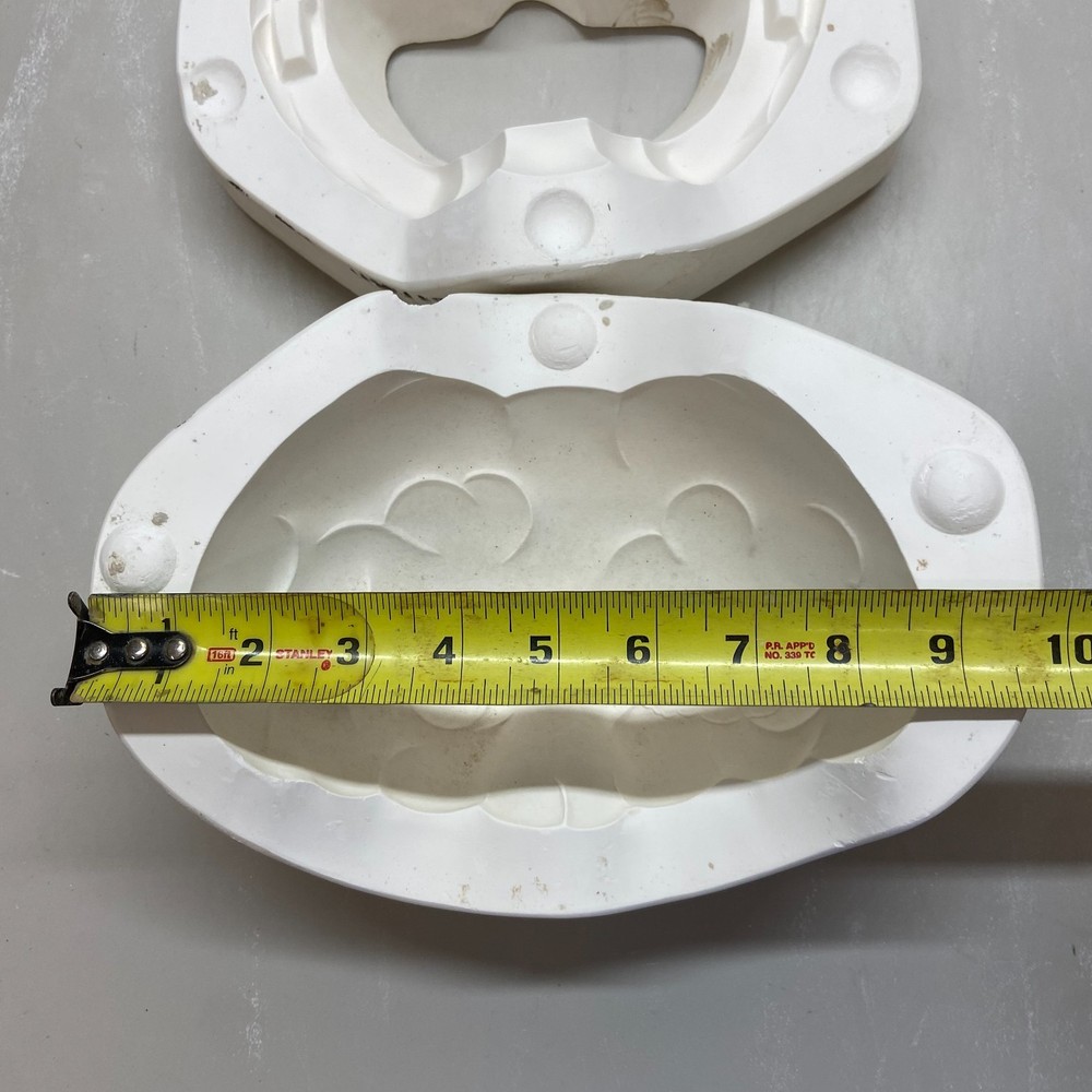 Ceramic Slip Casting Mold Cloud Music Top #5366
