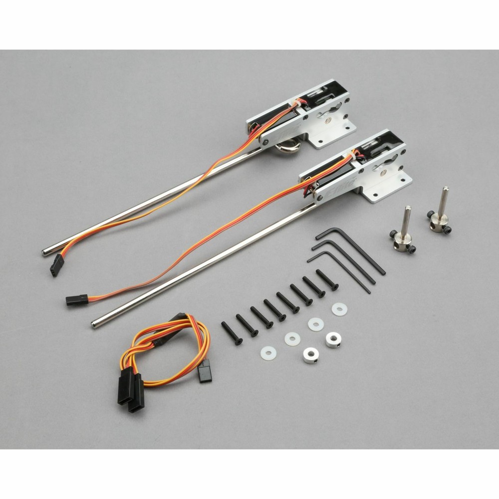 New E-flite Eflite 60-120 85 degree Strut Ready Main Elect Retract Set EFLG510
