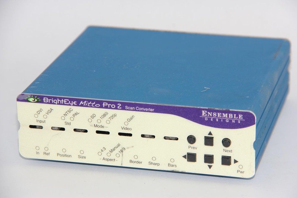 ENSEMBLE DESIGNS BEM-4 BrightEye Mitto Pro 2 Scan Converter