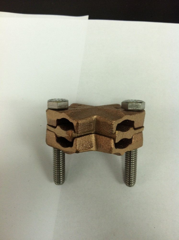 Thompson 693 Cross Run Cable Grounding Clamp