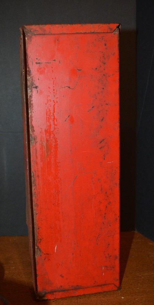 ANTHES FORCE OILER CO. KEROSENE Road Flares Orig. Storage Case EMPTY