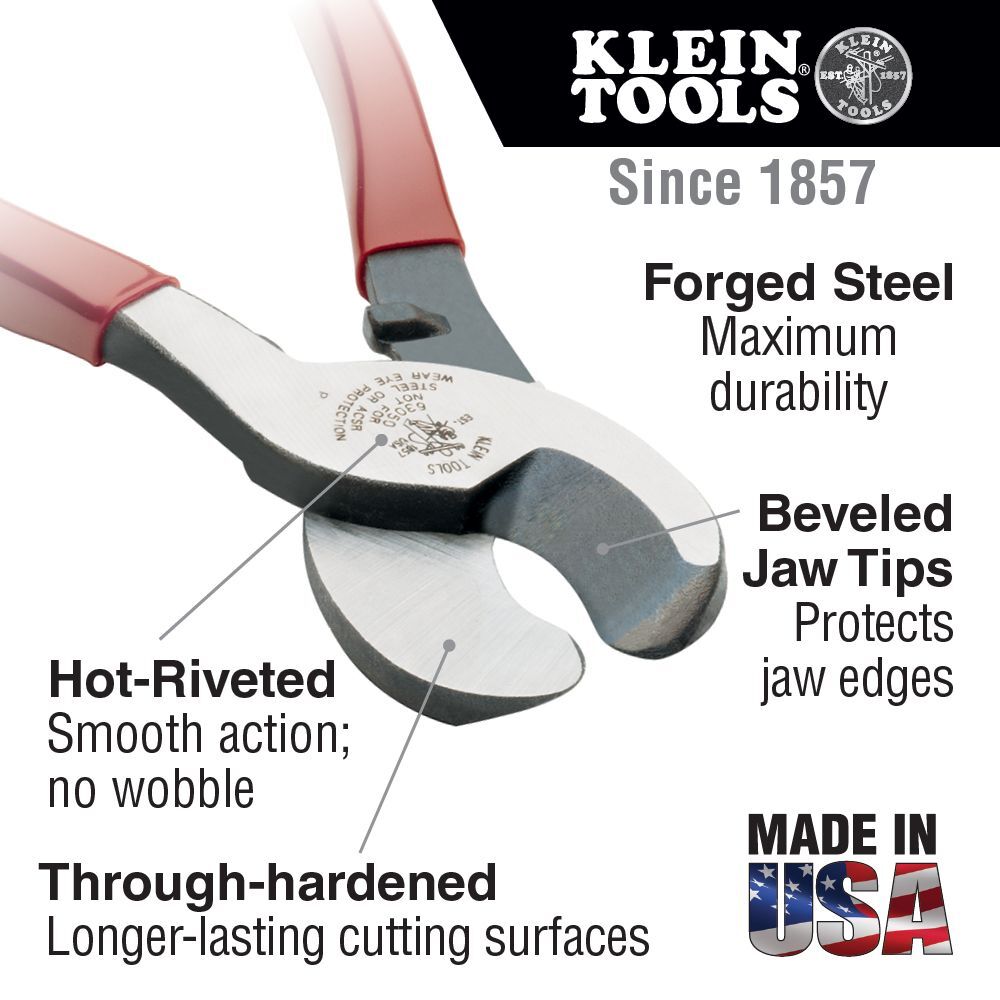 Klein J63050 Journeyman High-Leverage Cable Cutter