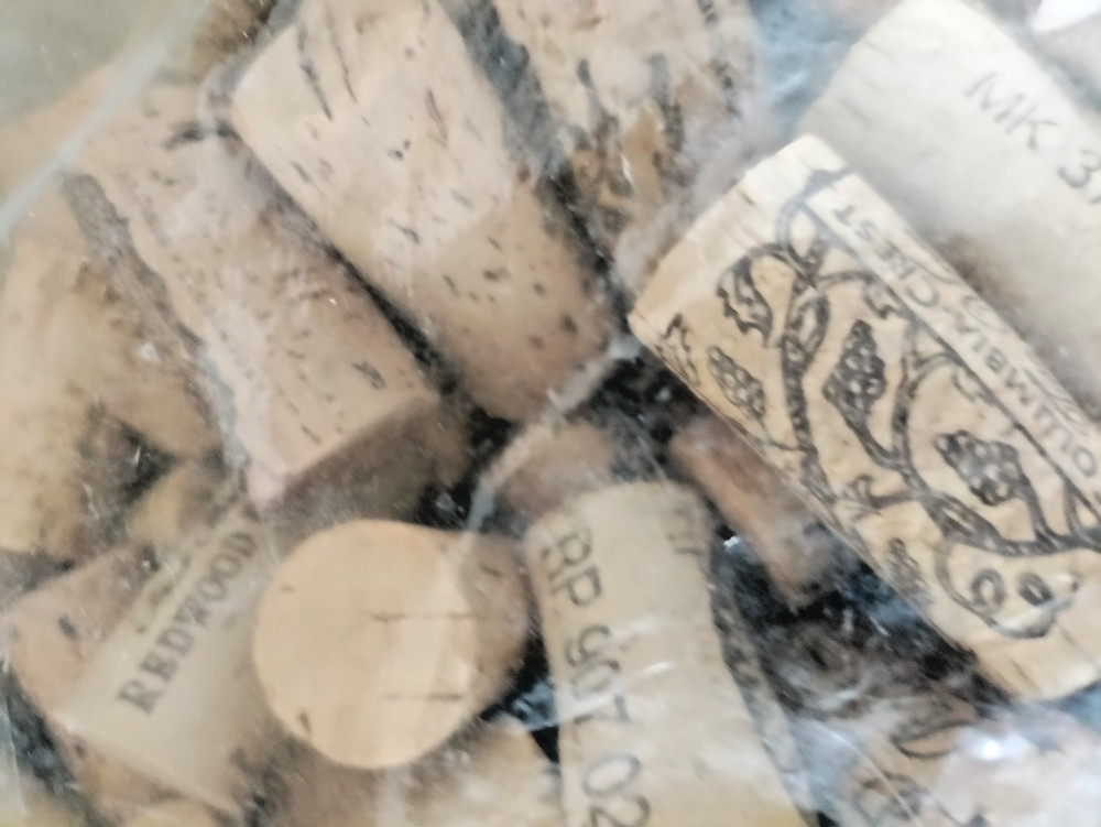 EIGHTY (80) WINE CORKS 1-3/4"