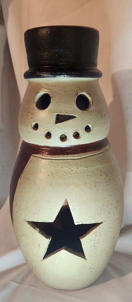 Ceramic Snowman Winter Decoration