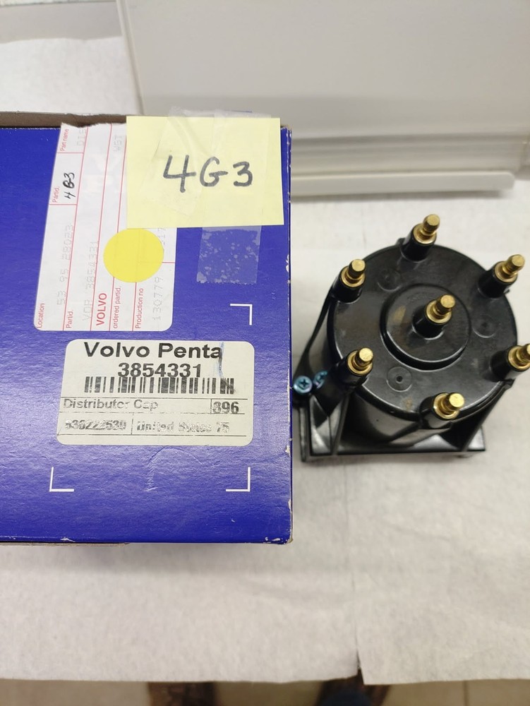 3854331 Volvo Penta 6 Cyl. Dist. Cap