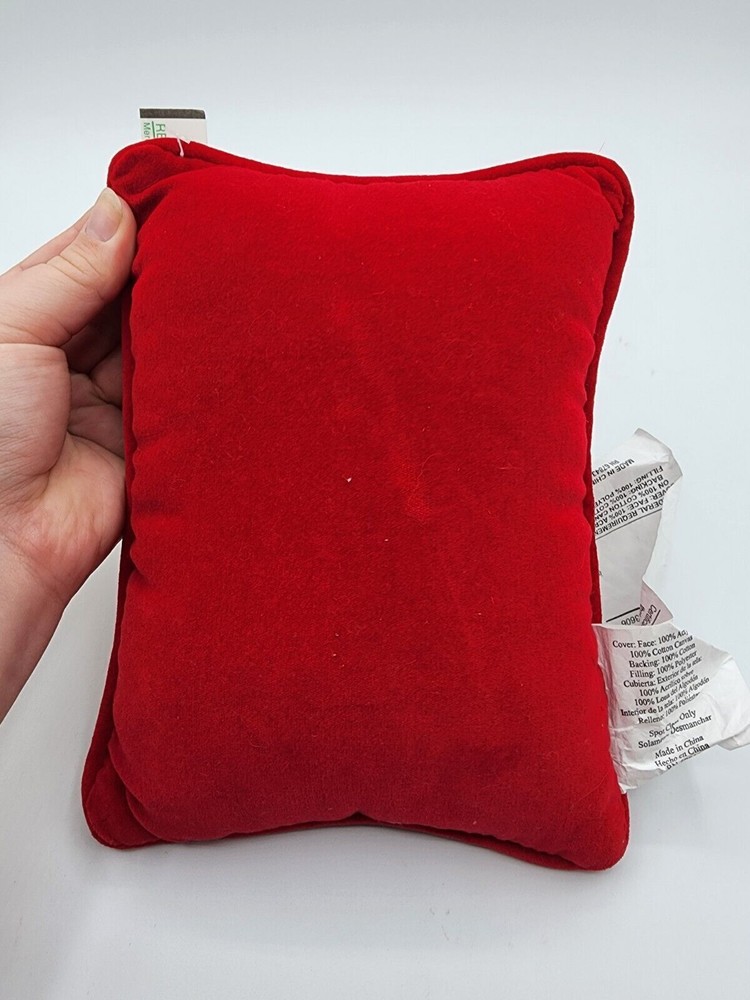 Feliz Navidad cross stitch Throw Decorative pillow