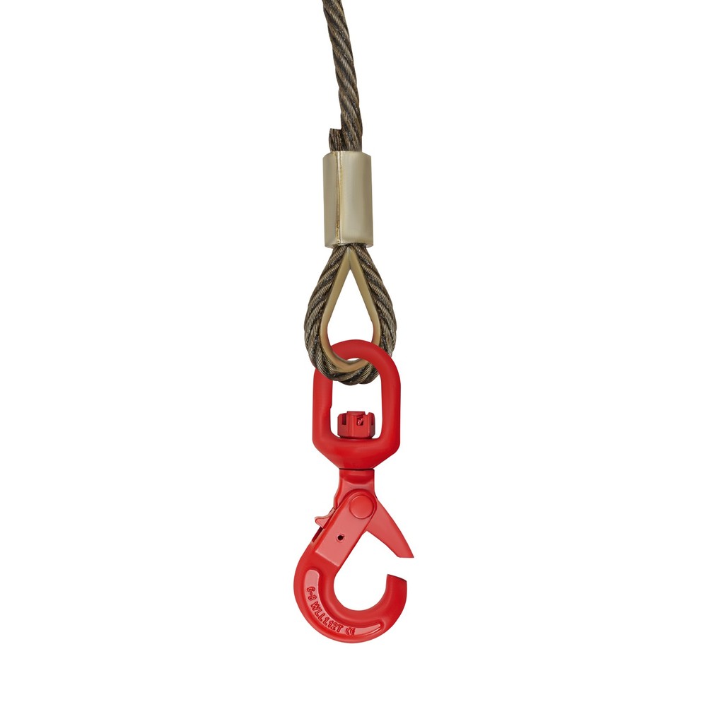 Wire Rope Winch Cable,Carbon Steel 3/8"x150ft Winch Cable with Self Locking Hook