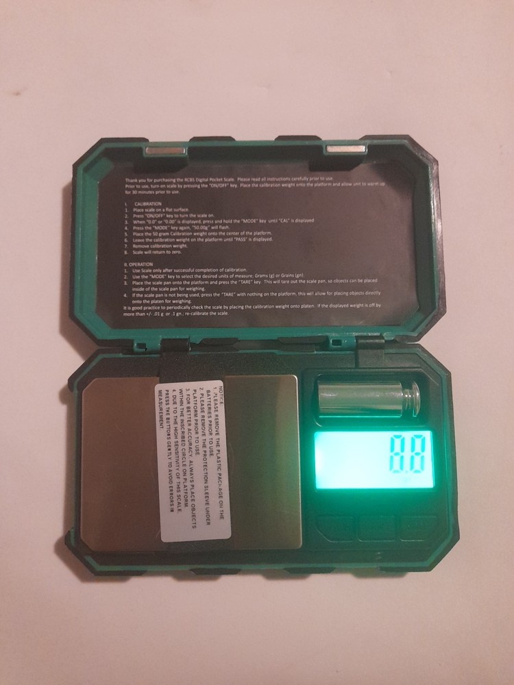 RCBS 1500 GRAIN DIGITAL POCKET SCALE