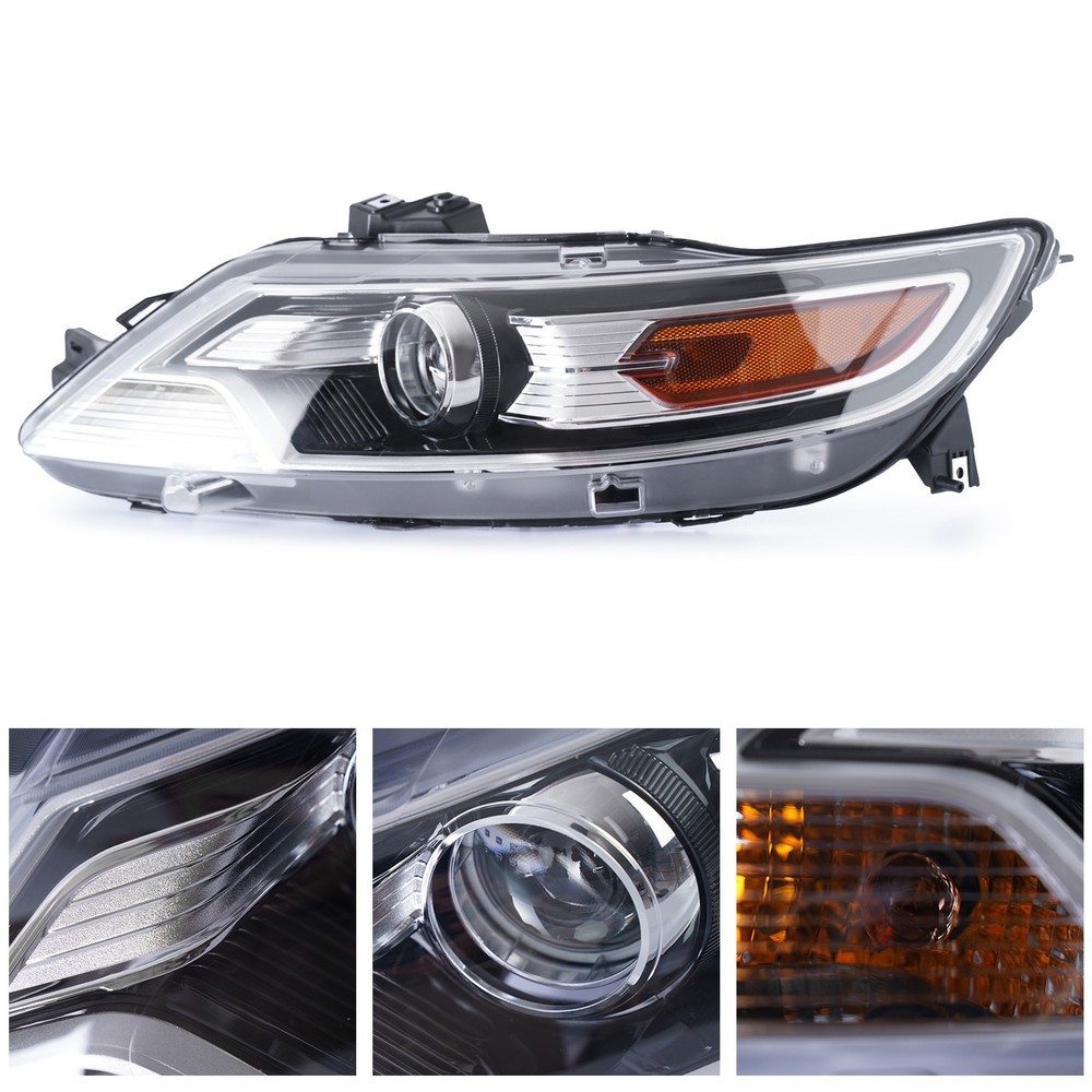 For 2010-2012 Ford Taurus SE/SEL/Limited Halogen Projector Headlight Left+Right