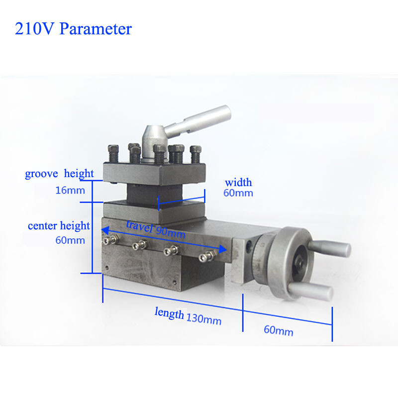 210V BV20 180V Quick Change Lathe  posts&holders Slide Compound Metric Tool