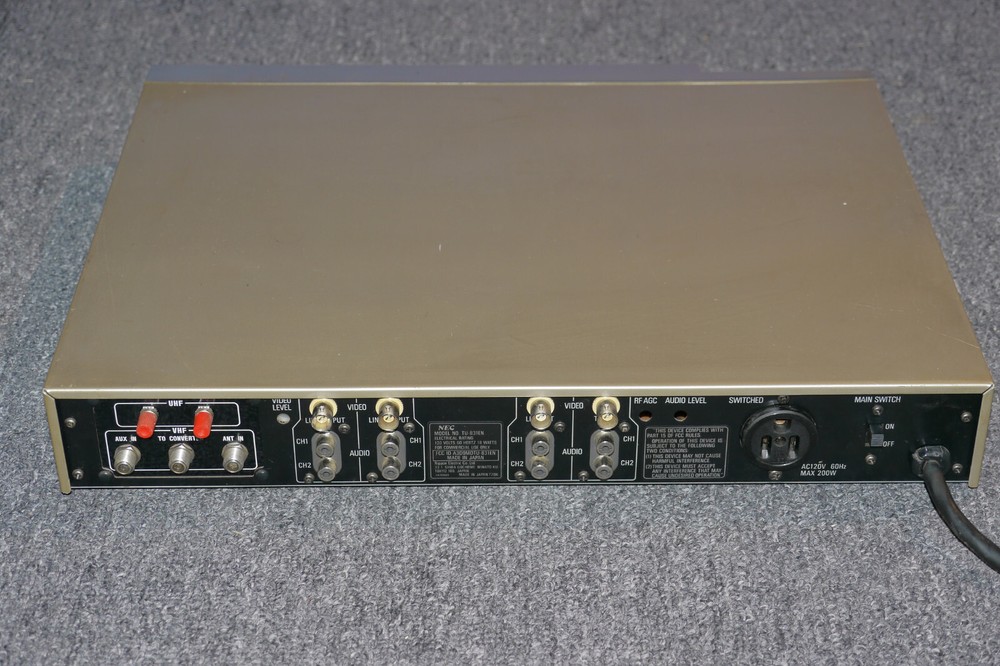 NEC TU-831EN Tuner Timer