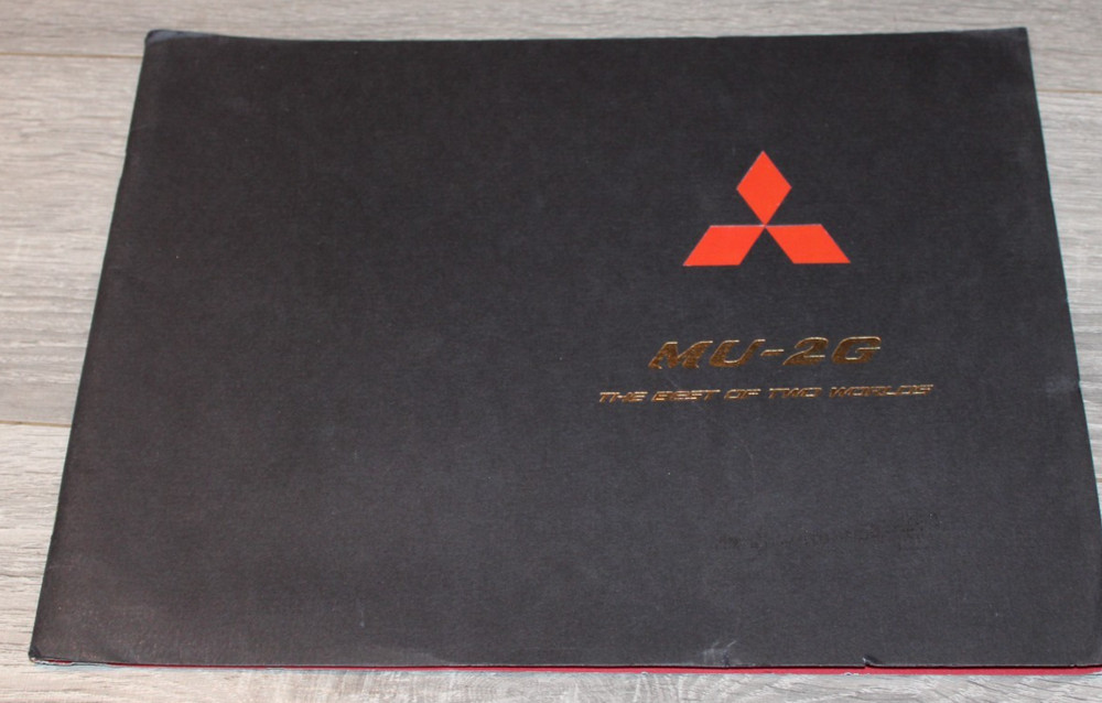 Mitsubishi  MU-2G  BROCHURE