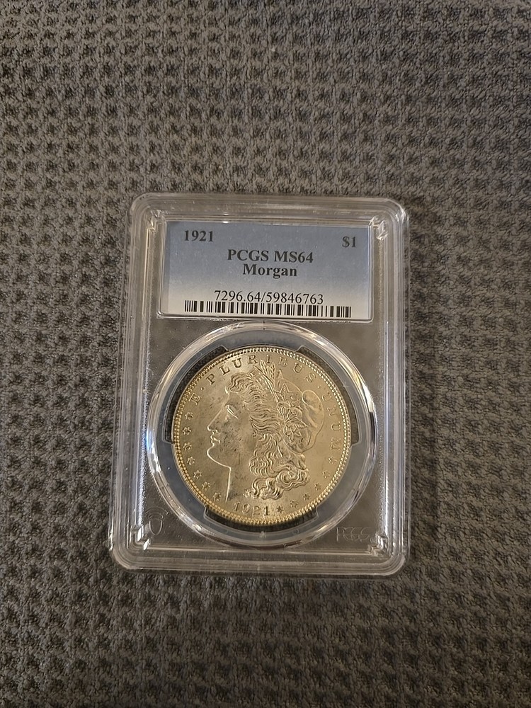 1921 PCGS MS64 Morgan Silver Dollar