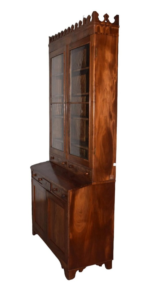 Large Antique American Bookcase