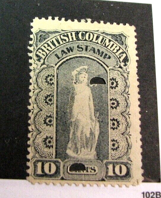 Canada-British Colombia Law Stamp BLC5 Used H322