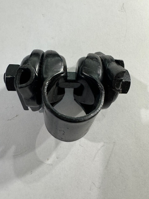 RANDOR  Bicycle Bike Saddle Seat Guts Post Rail Clamp Black