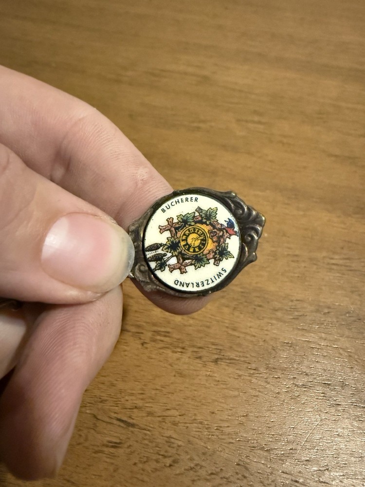 Butcherer Switzerland Decorative Spoon Cookoo Clock Pattern