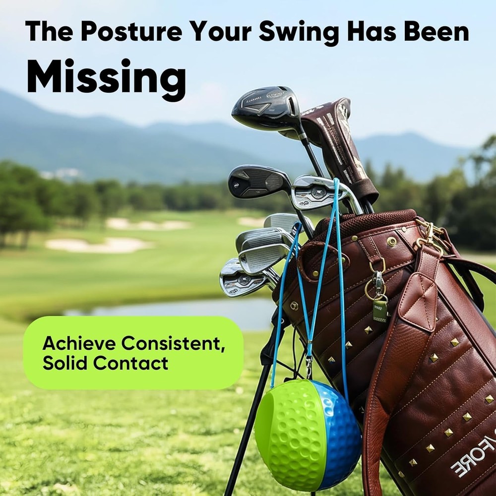 for Impact Precision & Consistent Swings, Golf Swing Trainer, Simple and Effe...