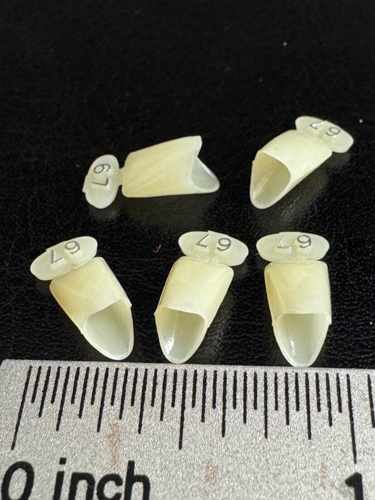 Dental Polycarbonate Temporary Crowns  5 pcs #67