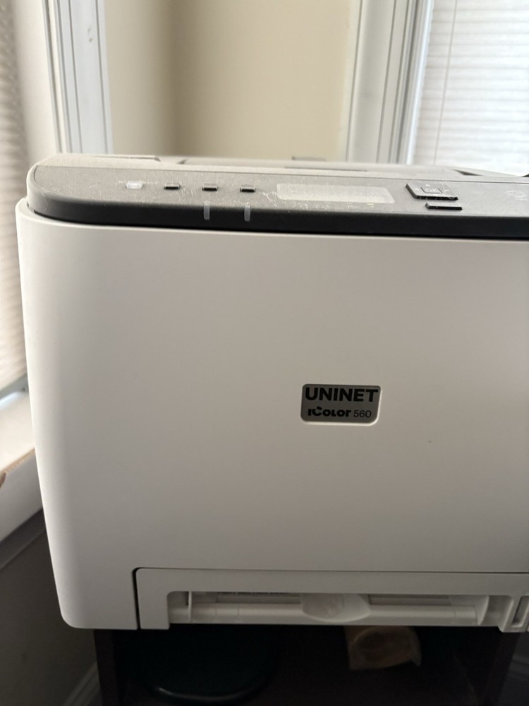 Uninet Icolor 560 White Toner Printer, 2 Step Standard Paper