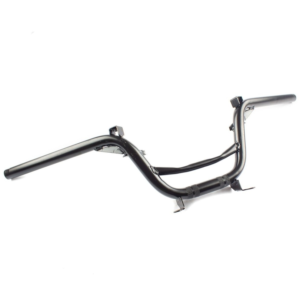 Handlebar Black Steel Painted Tracker Handlebar Easy Installation Scooter Unit