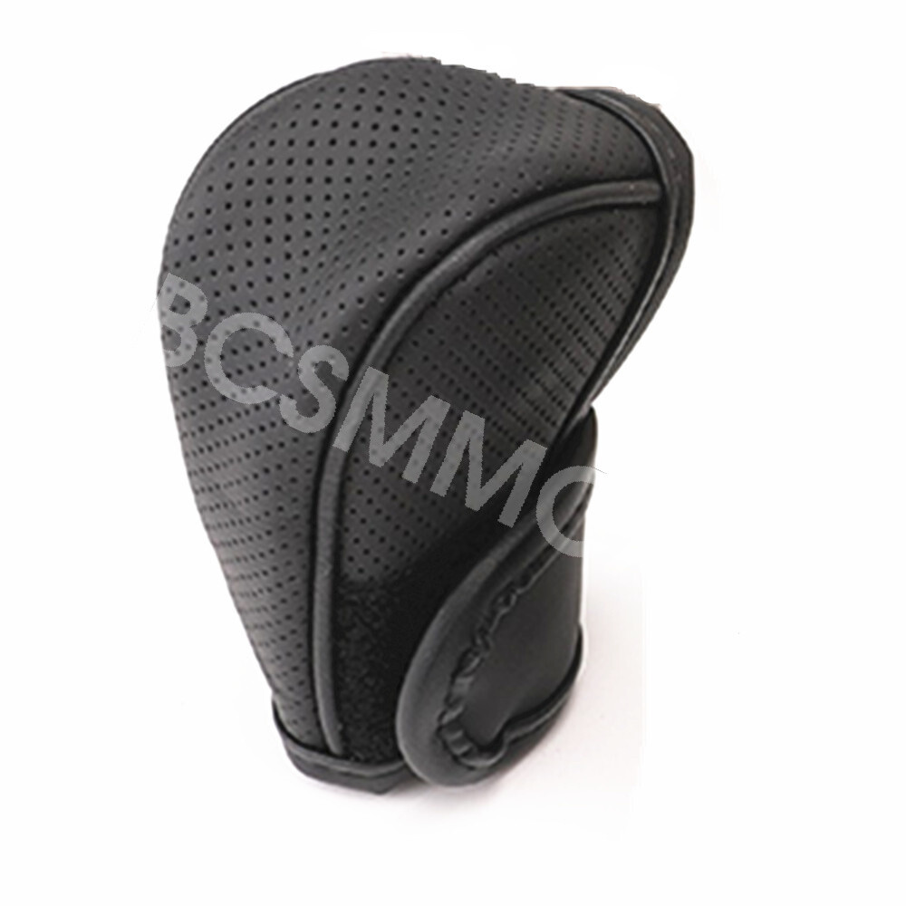 Car Gear Shift Knob Cover Gear Shift Grip Handle Protector Accessories leather