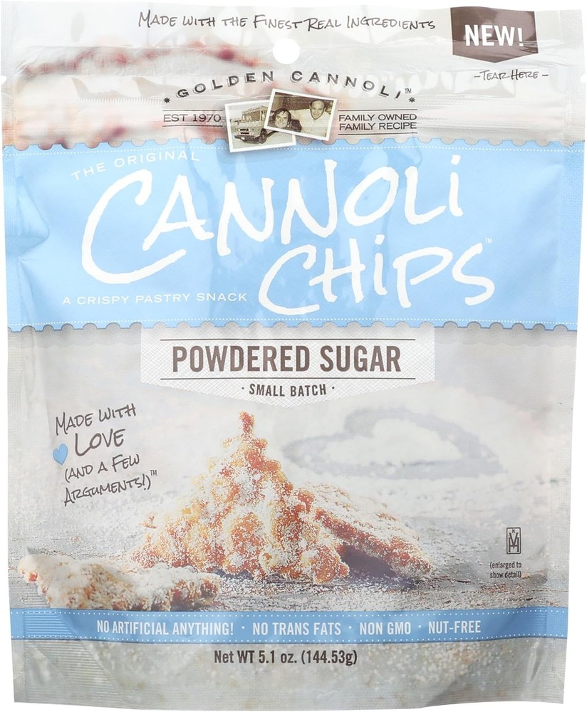Golden Powdered Sr Cannoli Chips