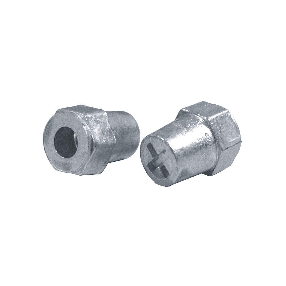 QUICKCABLE 5514-525-004 Stud Post Conversion Kit,Silver,PK4 5LMP9