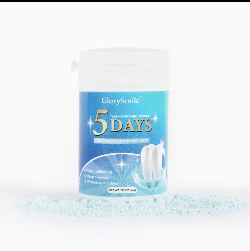 teeth whitened in 5 days