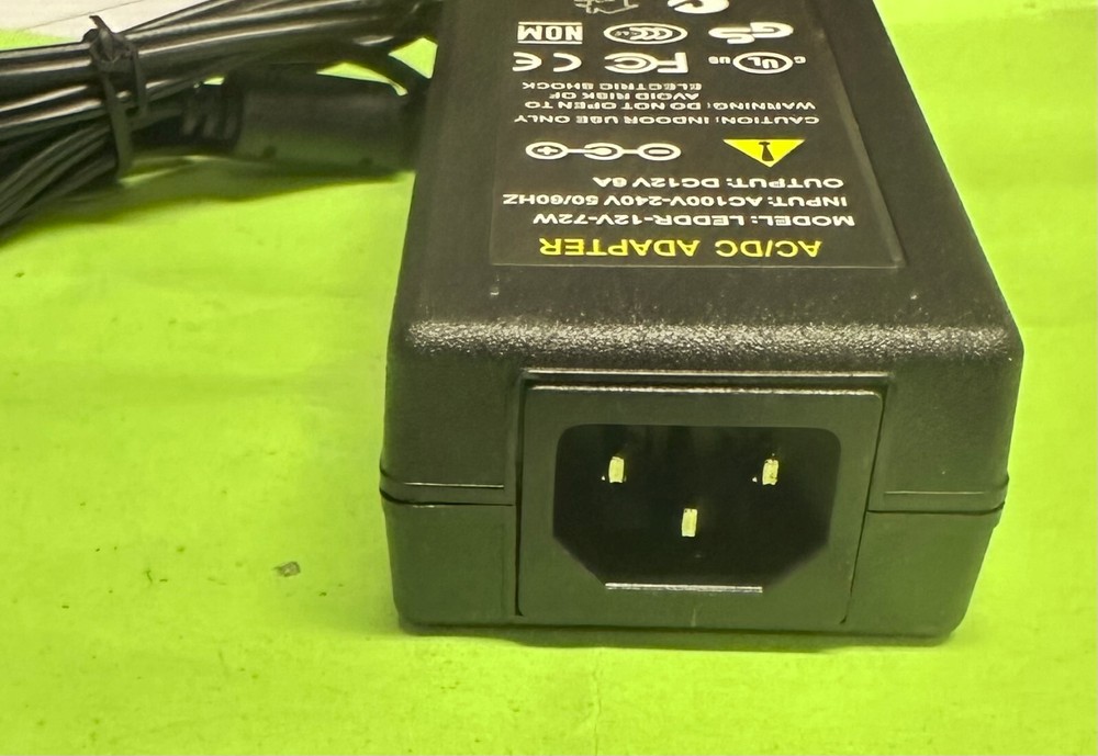 WESTGATE LEDDR-12V-72W LED AC/DC ADAPTER 6A POWER SUPPLY
