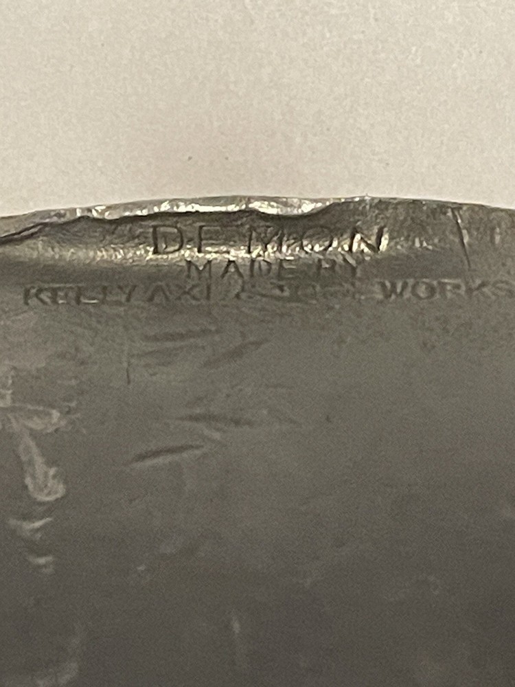 DEMON Single Bit MICHIGAN PATTERN Axe Head Made By KELLY AXE & TOOL WORKS