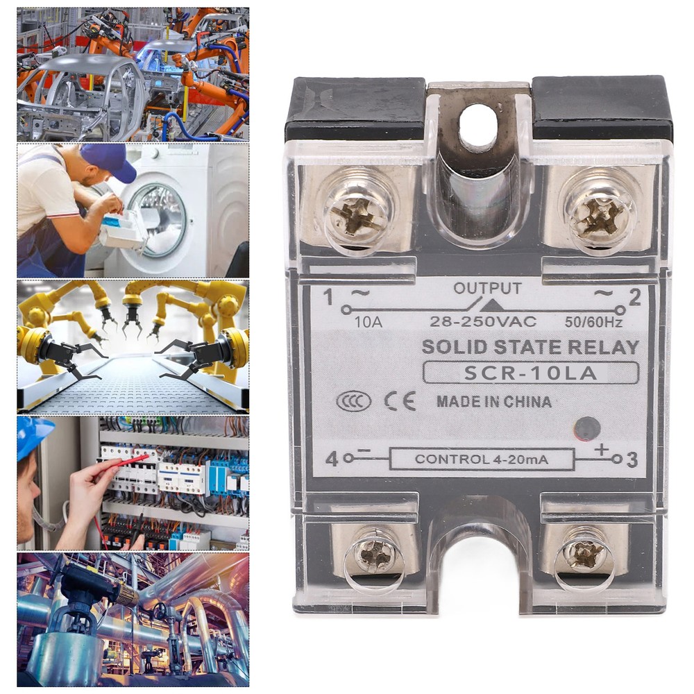 4‑20mA Input Smart Solid State Relay Current Voltage Regulating Module 28‑250VAC