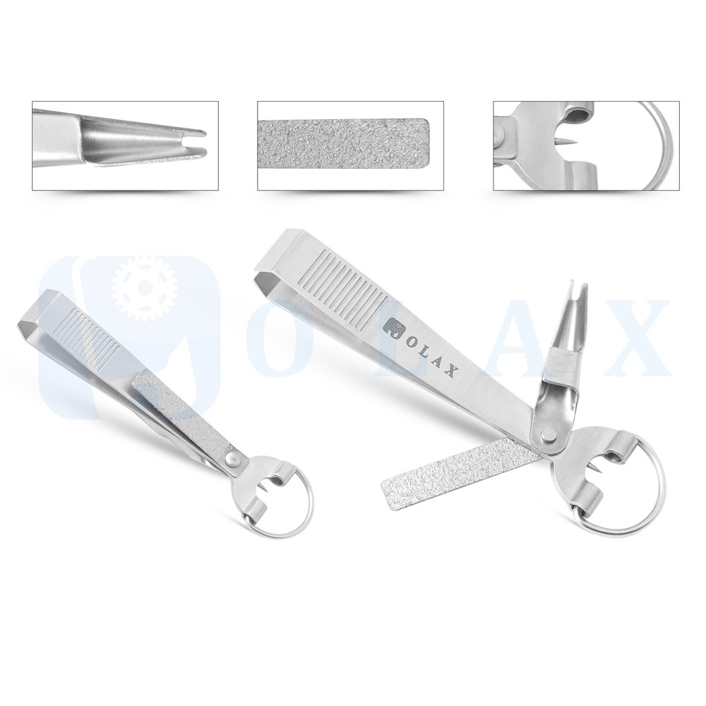 Olax Kodiak Fly Tying Tool & Material Kit, Floss, Tinsel, Thread, Glue