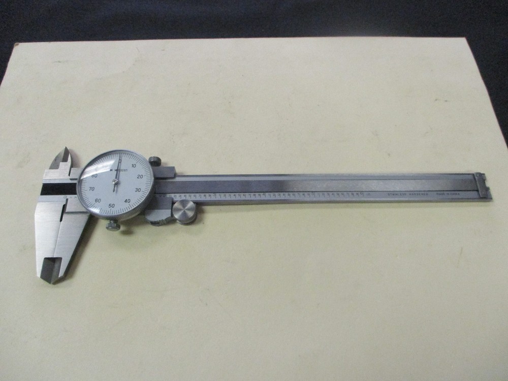 0-6" Range 0.001" Used Graduation Dial Caliper