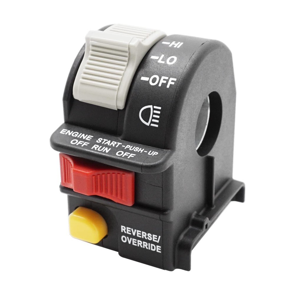 Left Handlebar Engine Start Off Headlight HI LO Switch for Polaris...